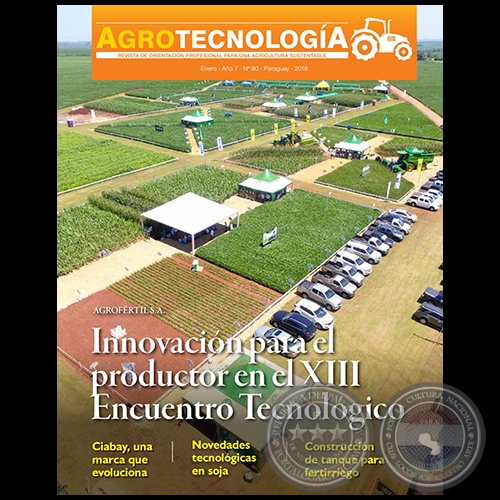 AGROTECNOLOGA Revista - AO 7 - NMERO 80 - AO 2017 - PARAGUAY